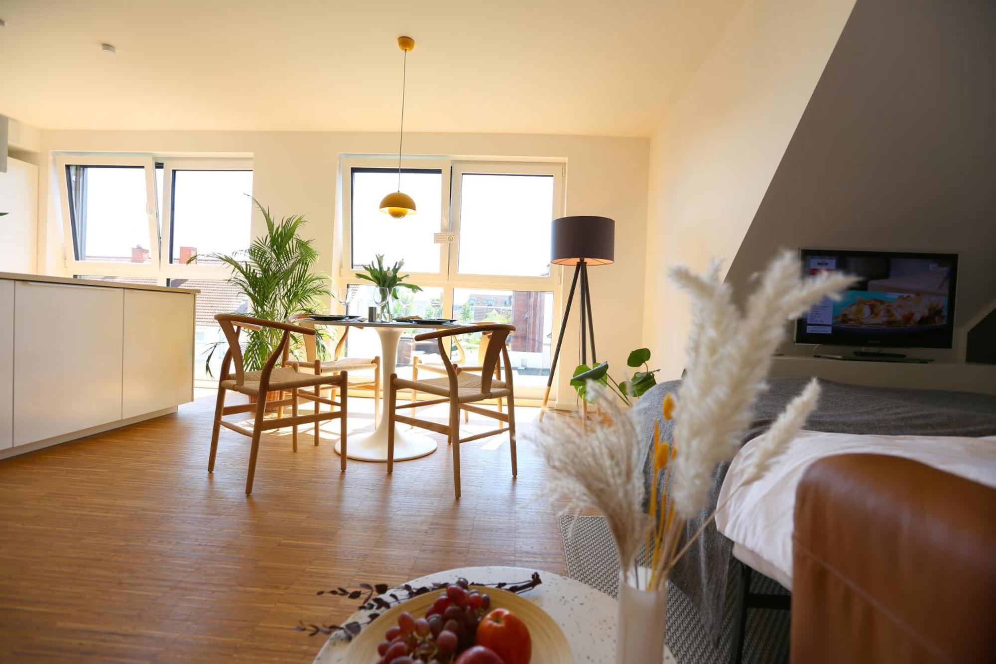 하노버 Neues Trendy Dachgeschossloft 아파트 외부 사진