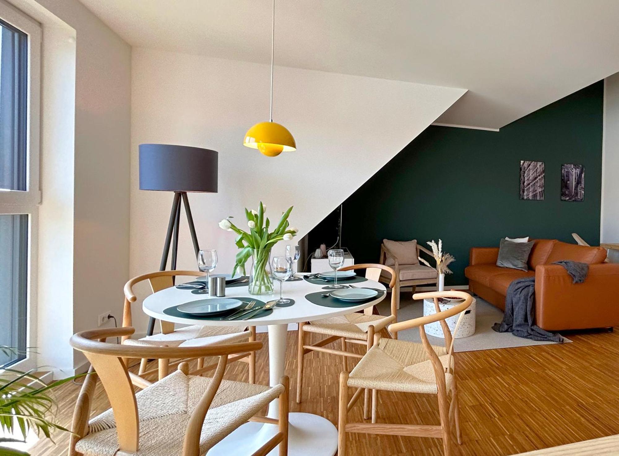 하노버 Neues Trendy Dachgeschossloft 아파트 외부 사진
